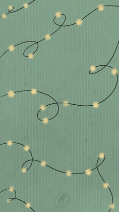 an image of string lights with words written on the strings in black ink that read, no lo hoo