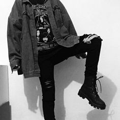 Indie Outfits Grunge Alternative Fashion, Grunge Winter Outfits, Indie Outfits Grunge, Grunge Outfits Men, Grunge Outfits Winter, Grunge Outfits 90s, Outfits Edgy, Grunge Boy, Fashion 90s