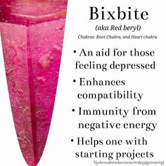 Bixbite Red Beryl, Bixbite Crystal, Red Beryl, Crystal Power, Spiritual Crystals, Gemstone Meanings, Crystal Therapy, Crystal Healing Stones, Crystal Magic