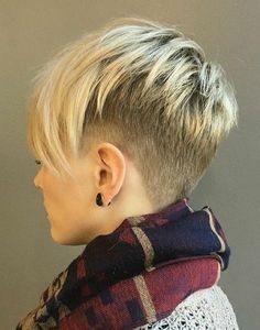 There is Somthing special about wome Short hair styles I'm a big fan of Pixie cuts and styles with... Oval Face Short Hair, Teenage Haircuts, Undercut Pixie, Short Blonde, Girl Short Hair, Short Blonde Hair