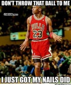 Michael Jordan Logic!  - http://weheartnyknicks.com/nba-funny-meme/michael-jordan-logic Funny Sports Quotes, Humor Hilarious