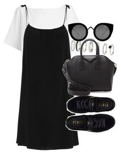 "outfit with fenty puma creepers" by ferned on Polyvore featuring Red Herring, rag & bone, Puma, Givenchy and Quay Fenty Puma Creepers, Red Herring, Fenty Puma, Paris Street