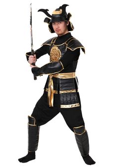 Samurai Outfit, Samurai Warrior Tattoo, Samurai Clothing, United Nation, Warrior Outfit, Theater Design, Japanese Clothing, Halloween Express