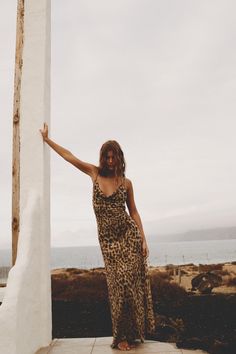 PRINTED TULLE DRESS Tulle Maxi Dress, Print Trends, Leopard Print Dress