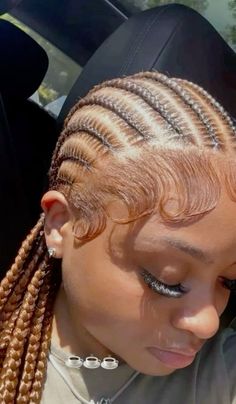 Cornrows With Edges, Feed In Braids Hairstyles, Quick Natural Hair Styles, Box Braids Hairstyles For Black Women, Cute Braided Hairstyles, Braids Hairstyles Pictures, Cute Box Braids Hairstyles, Quick Braided Hairstyles