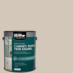 a yellow paint with the words behr ultra on it