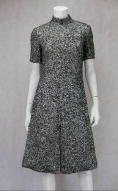 Fitted A-line Tweed Dress For Evening, Christian Dior Dress, 60 Dress, Dior Dress, Jean Paul Gaultier, Jean Paul, Fashion History, Harrods, Christian Dior