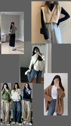 Korean inspired style Autumn Outfit Korean Style, Fall Outfits Korean Fashion, K Style Korean Outfits, Korean Outfits Fall, Spring Outfits Korean Style, Casual Korean Outfits Street Style, Korea Fall Outfit, K Drama Outfits Womens Fashion, Korean Outfits Spring