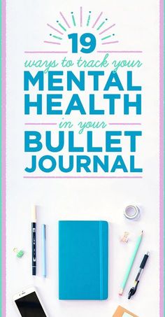 19 Bullet Journal Layouts For Tracking Your Mental Health Bullet Journal Banners, Bullet Journal Planner, Better Mental Health, Trening Fitness, Dot Journals, Bullet Journal Layout, Bullet Journal Inspo