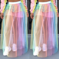 Fit: Fits true to size Holographic Fashion, Long Skirts For Women, Straight Dress, Girls Fashion Clothes, Casual Skirt, Teen Fashion Outfits, Women's Summer Fashion, Summer Dresses For Women