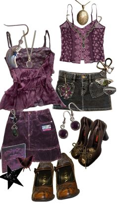 Whimsigoth Clothes, Purple Fits, Future Clothes, Clothes Aesthetic, Swaggy Outfits, Alternative Outfits, Dream Clothes, Fashion Killa