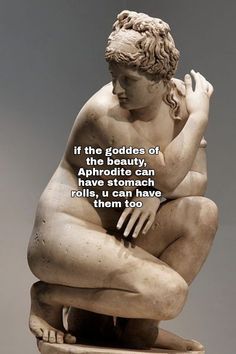 an image of a statue with a quote on it