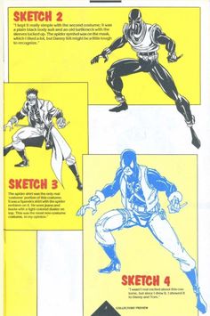 an instruction manual for how to draw street fighter characters from the video game tek - o - tek