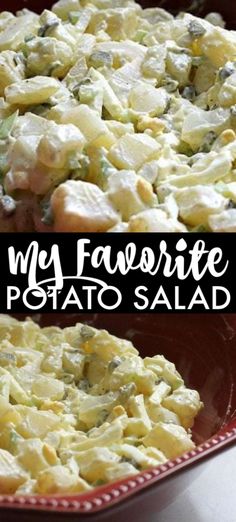 this potato salad is so good it's easy to make and tastes just as good as it looks