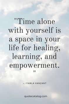 Quote About Letting Go, Quote About Time, Iyanla Vanzant Quotes, Healing Yourself, About Letting Go, Space Quotes, Iyanla Vanzant, Quote Positive, Time Alone