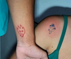 #tattoirmaos #tattoo |   couple tattoos with meaning Brother Sister Tattoo Ideas, Couple Tattoos With Meaning, Bro Tattoos, Matching Tattoos For Siblings, Sister Tattoo Ideas, Sister Tattoo Designs, Brother Sister Tattoo, Sisters Tattoo