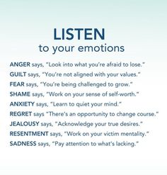 Listen To Your Emotions, Practicing Self Love, Self Care Bullet Journal, Writing Therapy, Journal Writing Prompts, Emotional Regulation