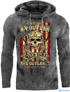 OrcaJump - Mens Plus Size Graphic Hooded Long Sleeve Hoodie Big and Tall Summer Casual Athletic Daily Sports Tops / Skull Grey Streetwear, Summer Athletic, Plus Size Hoodies, Casual Athletic, Warm Jacket, Athletic Apparel, Sweater Pullover, Mens Plus Size, Sports Top