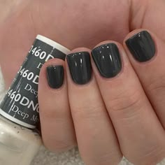 Fall Nail Colors Dip Powder Dnd, Dnd Fall Color Nails, Dnd 460 Deep Mystery, Dnd Foxy Gray, Dnd Nails Fall, Dnd Gel Polish Colors Grey, Dnd Mud Oak, Fall Nails Dnd Colors