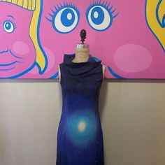 This Funnel Neck Maxi Dress Is A Unique Fashion Statement To Make At Your Next Event. Stars And Moon Design Is A Conversation Starter. Size 6 Across Chest - 16 1/2 In. Across Waist - 14 In. Across Hips - 18 In. Shoulder To Hem - 54 In. Shoulder To Shoulder - 14 In. Material: 100% Polyester Unlined Made In Italy Worn By Zoey Deutch At Not Okay Movie Premier 7/28/2022 Not Okay Movie, Galaxy Dress, Moschino Dress, Zoey Deutch, Not Okay, Moschino Cheap And Chic, Movie Premiere, Moon Design, Funnel Neck