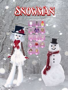 #snowman #christmas #dti #roblox #dresstoimpress Festive Holiday Dti Outfits Ideas, Snowman Dress To Impress, Dress To Impress Christmas Outfit, Christmas Dti Outfits, Snowman Outfit, Roblox Christmas, Dti Codes, Dti Hacks, Christmas Fits