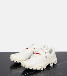 حذاء الجري X On Cloudventure باللون الأبيض - Loewe | مايتيريزا Trail Running Shoes With Abzorb Midsole Lace-up, Functional Walking Shoes With Rubber Sole For Errands, Functional Custom Sneakers With Vibram Sole For Running, Functional Custom Running Sneakers With Vibram Sole, Outdoor Walking Shoes With White Sole And Boost Midsole, Outdoor Walking Shoes With Boost Midsole And White Sole, White Waterproof Lace-up Sneakers, Functional Walking Shoes With White Sole For Outdoor, Functional Low-top Custom Sneakers For Outdoor