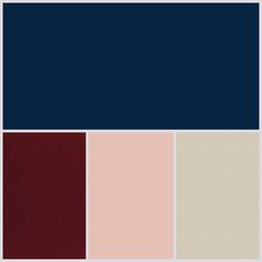 four different shades of red, white, and blue are shown in the same color scheme