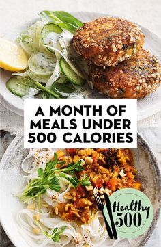 A month of meals under 500 calories per serve #LowCarbRecipes Month Of Meals, Meals Under 500 Calories, 500 Calorie Meals, Healthy Dinner Recipes Chicken, Low Fat Diets, Recipes Crockpot, 500 Calories, Dinner Recipes Crockpot, Vegetarian Recipes Dinner