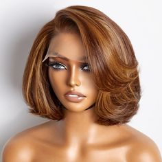 Blonde Natural, Blonde Layers, Layered Cut, Short Hair Wigs, Bob Wig, Short Wigs, Baddie Hairstyles, Layered Cuts