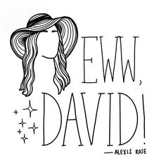 a drawing of a girl with long hair and stars on her head that says, new david