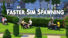 Mod The Sims - Faster Sim Spawning Los Sims 4 Mods, Sims 4 Black Hair, Cc Hair, The Sims 4 Packs, Tumblr Sims 4, Los Sims, Sims 4 Mods Clothes, Squid Game