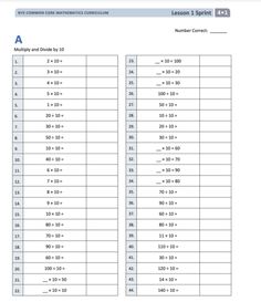 the worksheet for addition and subtractional practice with numbers to 10