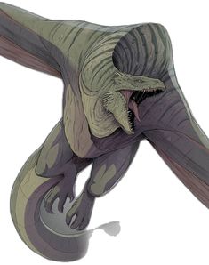 an image of a dinosaur with its mouth open