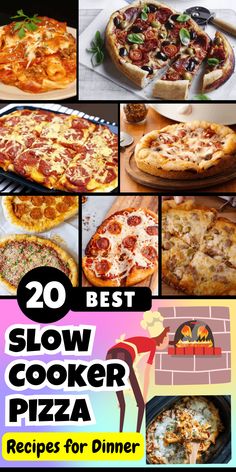 Let your slow cooker do the work with these hands-off pizza recipes. They¡¯re perfect for busy days.