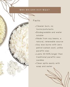 the ingredients to make rice are shown in bowls and on plates, with text that reads why