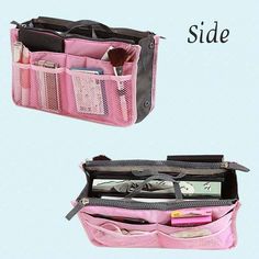 Travel Cosmetic Organizer Bag | A Lot Mall Cosmetic Bag Organization, Multifunction Bag, Organizer Bag, Cosmetic Organizer, Bag Light, Stay Organized, Bag Organization, Light Orange, Fashion Wear