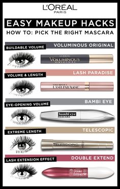 Best Mascara For Length And Volume, Perfect Mascara, Mascara Hacks, Maquillage On Fleek, Makeup Help, Smink Inspiration, Mascara Tips, Makijaż Smokey Eye, Easy Makeup