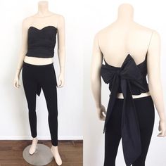 - 2000's Armani bustier top- strapless style- cross over detail- tiny pleats - dramatic sash / bow tie at back- zips at backDesigner- ArmaniGreat vintage condition.Size- S36" bust28" waist12" lengthFree domestic shipping.US sales/shipping only.All sales are final / as-is.We do not accept returns. Wedding Dresses Hippie, Bohemian Wedding Dress Lace, Disco Pants, Strapless Bustier, Rayon Shirt, Bohemian Wedding Dress, Hippie Dresses, Bustier Top, Fitted Sweater