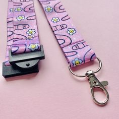 Wormy Lanyard Worms Cute Nature Pink Kawaii Work - Etsy Keys Keychain, Nature Rose, Cute Lanyards, Key Keychain, Cute Nature, Pink Kawaii, Sweet Bags, Recycle Bag, Badge Pin