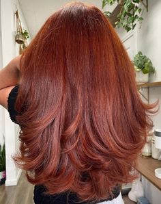 Vibrant Copper Red Hair Color Brown Red Copper Hair, Copper Red Hair Dye, Copper Red Hair Color, Red Copper Hair, Birthday Hairstyle, Copper Brown Hair Color, Bday Hair, Copper Blonde Hair Color, Copper Hair Dark