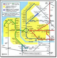 a subway map with many different lines and locations on it, including the metro line