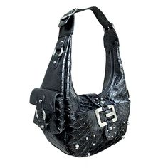 Vintage 90s Y2K Guess Black Purse Vegan G logo O-Ring Studded Chunky Hardware | eBay Vegan Logo, Guess Shoulder Bag, Guess Bag, Diva Style, G Logo, Guess Bags, Black Purse, Y2k Black, Black Purses