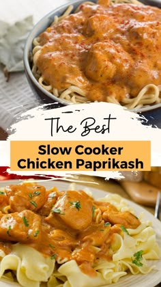 the best slow cooker chicken paprikah