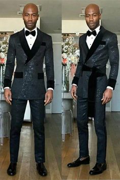 Black Shawl Lapel Double Breasted Slim Fit Wedding Groom Suits Ballbella Luxury Shawl, Groom Suits, Prom Suits For Men, Wedding Suits Groom, Black Shawl, Prom Suits, Groom Suit, Formal Business, Business Suit