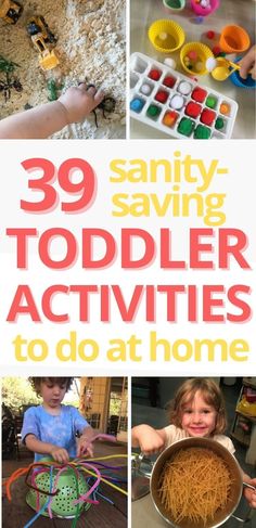 the words 39 sanitizing toddler activities to do at home