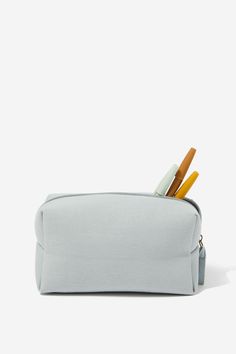 Florence Pencil Case CanvasTypo - Florence Pencil Case - ConcreteTypo | New | Shop The EditTypo | New | Shop The EditTypo | New | Shop The Edit Modern Rectangular Pencil Case For School, Modern Portable Pouch Pencil Case, Modern Portable Pencil Case For School, Modern Pouch Pencil Case For School, Rectangular Storage Pouch With Pen Holders, Modern Rectangular Stationery With Pen Holders, Modern School Pencil Case Pouch, Rectangular Stationery Case With Pen Slots For Everyday, Modern Blue Pencil Case For Personal Use