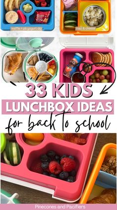 lunch box ideas for back to school