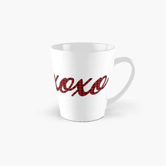 Kisses Tall Mug #xoxo #xo #valentines #valentinesday #love #loveintheair #lovely #soulmate #lover #lovers #iloveyou #loveyou #couple #couples #heart #hearts #iheart #romance #romantic #girlfriend #boyfriend #sweet #adorable #sweetheart #cupid #arrow #arrows #single #bemyvalentine #myvalentine #red #valentine Tall Mug, Mugs For Sale, Coffee Mug