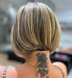 50 Hottest Stacked Haircuts to Try in 2024 Stacked Haircut, A Line Haircut, Short Stacked Bobs, Feathered Bob, Haircuts To Try, Stacked Haircuts, Balayage Bob, Stacked Bob Haircut, Caramel Balayage