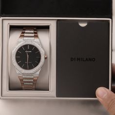 D1 Milano Moissanite Diamond Watch| Customize Diamond Watch For Men| Luxury Gift For Men| Birthday Gift| Anniversary Gift| Gift For Him 💎 𝐃𝐢𝐚𝐦𝐨𝐧𝐝 𝐃𝐞𝐭𝐚𝐢𝐥𝐬 → Shape: Round Cut → Color : Colorless → Carat Weight: 7.00 CT ( ± 0.05CT ) Approx → Type: Moissanite Diamond → SKU: ABJW001 🤔 𝐖𝐡𝐲 𝐬𝐡𝐨𝐩 𝐰𝐢𝐭𝐡 𝐮𝐬? ▪️ We will give you a 100% satisfaction on your order item. ▪️ We will give you a diamond tester and complete jewelry video before Dispatching. ▪️ We can make a custom orde Luxury Gift For Men, Earth's Mantle, Luxury Gifts For Men, D1 Milano, Diamond Watches For Men, Men Birthday, Watch Companies, Watch For Men, Custom Watch